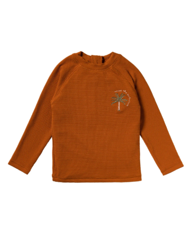 SALTED STORIES - T-shirt manches longues anti-UV - PALMS UNI