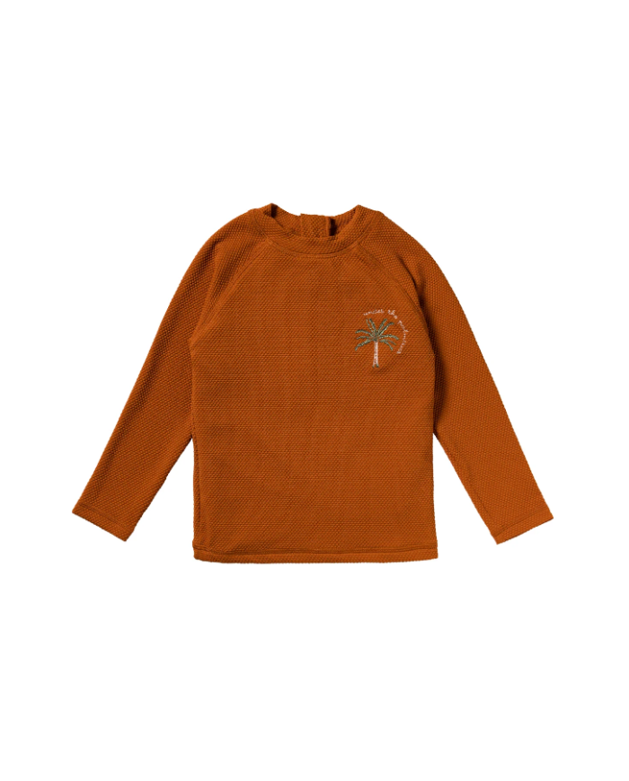 SALTED STORIES - T-shirt manches longues anti-UV - PALMS UNI