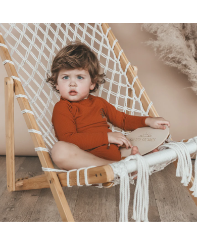 SALTED STORIES - T-shirt manches longues anti-UV - PALMS UNI