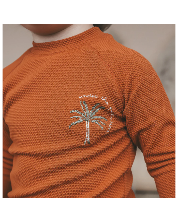 SALTED STORIES - T-shirt manches longues anti-UV - PALMS UNI