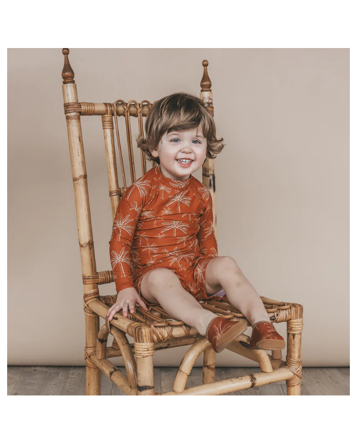 SALTED STORIES - T-shirt manches longues anti-UV - PALMS