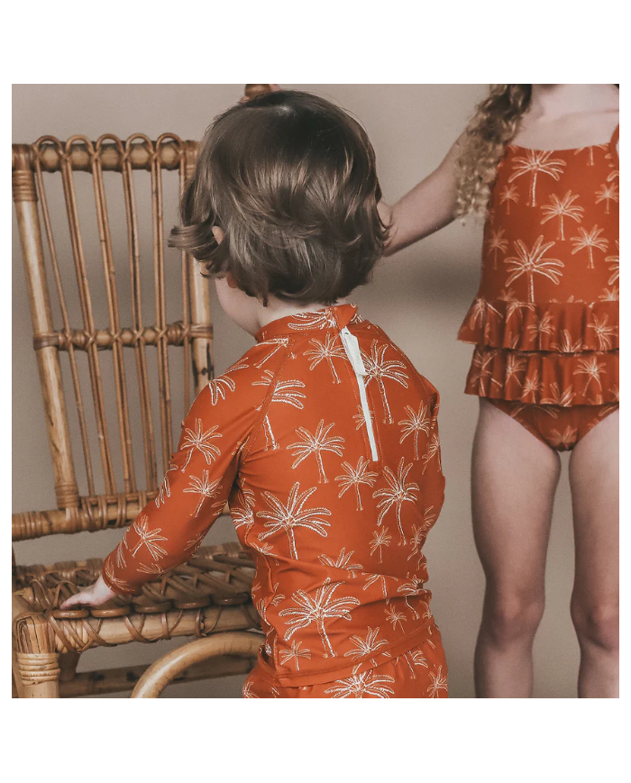 SALTED STORIES - T-shirt manches longues anti-UV - PALMS