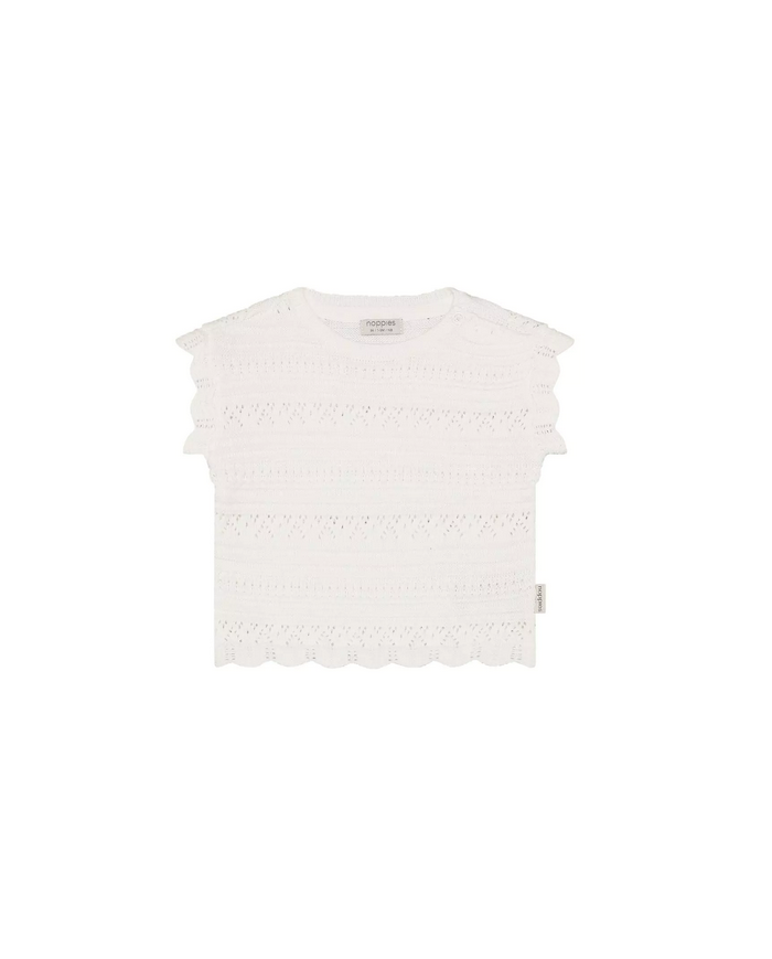 NOPPIES - Ensemble bébé short et t-shirt ajouré – Coton biologique GOTS