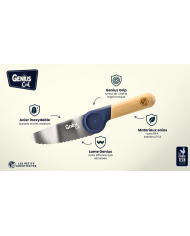 LES PETITS ARCHITECTES - Couteau éducatif Genius Cut