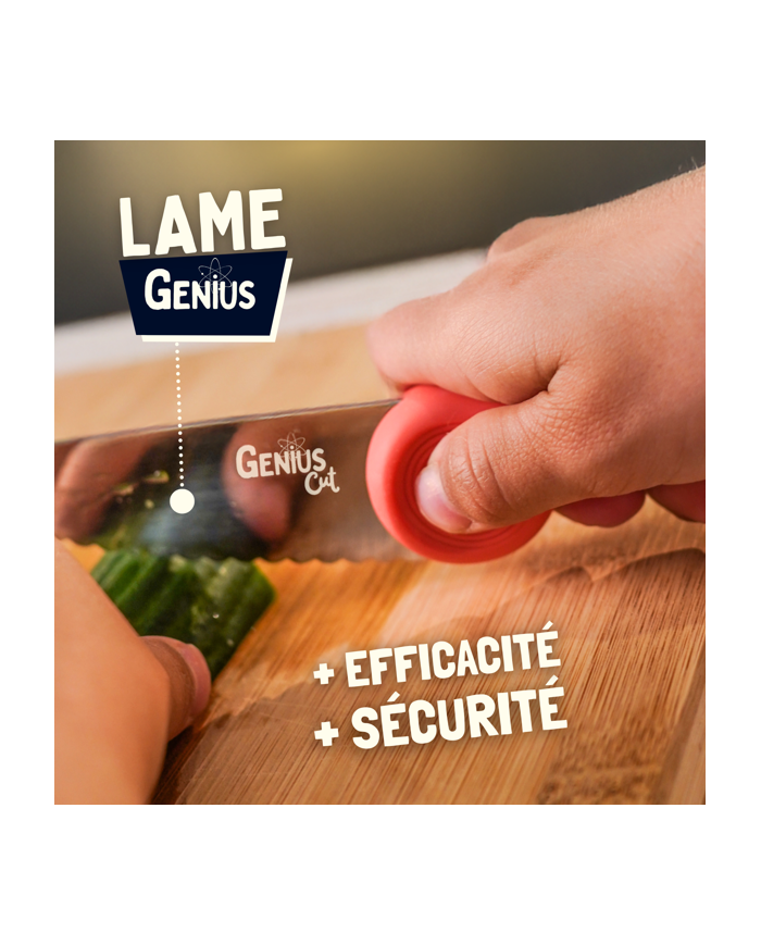 LES PETITS ARCHITECTES - Couteau éducatif Genius Cut