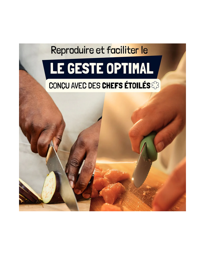 LES PETITS ARCHITECTES - Couteau éducatif Genius Cut