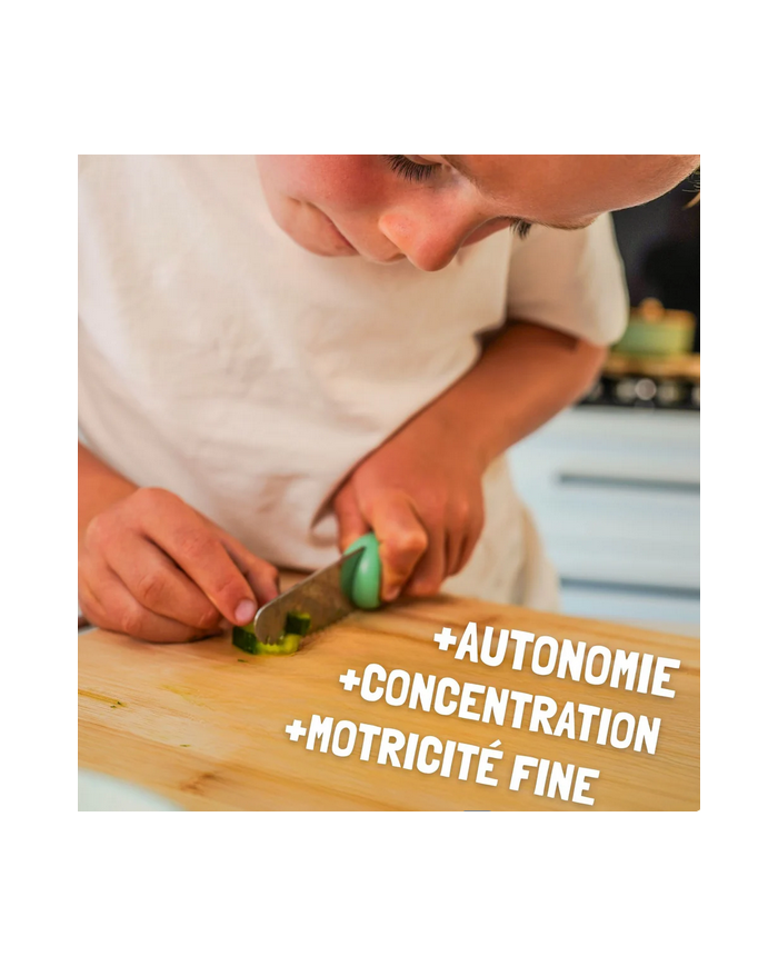 LES PETITS ARCHITECTES - Couteau éducatif Genius Cut