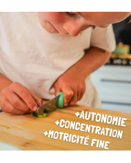 LES PETITS ARCHITECTES - Couteau éducatif Genius Cut