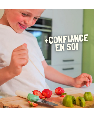 LES PETITS ARCHITECTES - Couteau éducatif Genius Cut