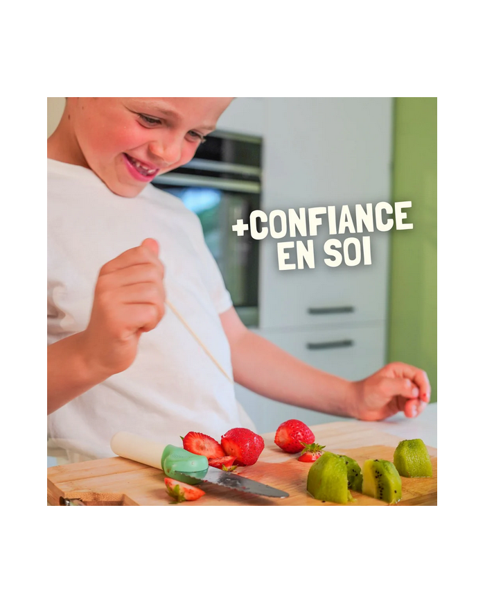 LES PETITS ARCHITECTES - Couteau éducatif Genius Cut