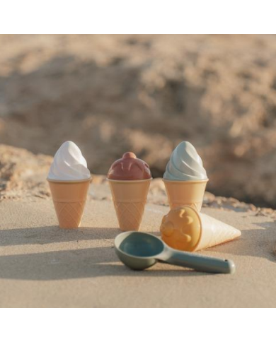 LITTLE DUTCH - Mini set de plage - Glaces