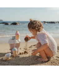 LITTLE DUTCH - Set de plage - Glaces - Rose ou Bleu