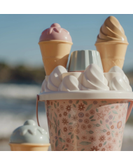 LITTLE DUTCH - Set de plage - Glaces - Rose ou Bleu