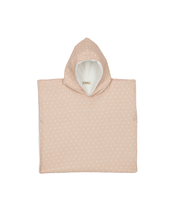 ATELIER WAGRAM - Poncho gaze - Cœurs