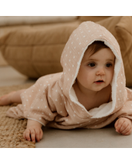 ATELIER WAGRAM - Poncho gaze - Cœurs