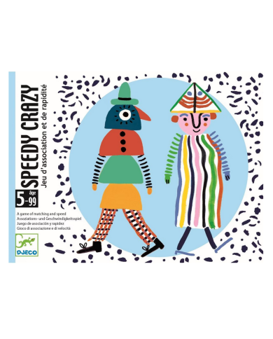 DJECO - Jeux de cartes - Speedy crazy