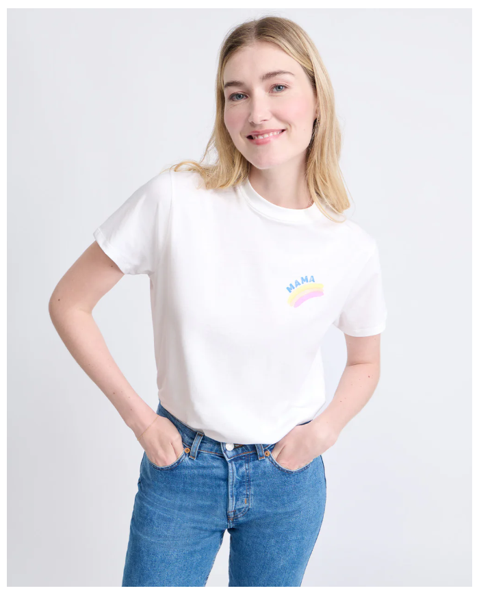 EMOI EMOI - T-shirt - Mama Rainbow