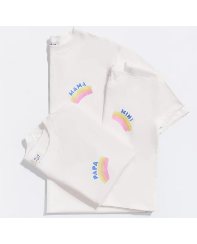 EMOI EMOI - T-shirt - Mama Rainbow