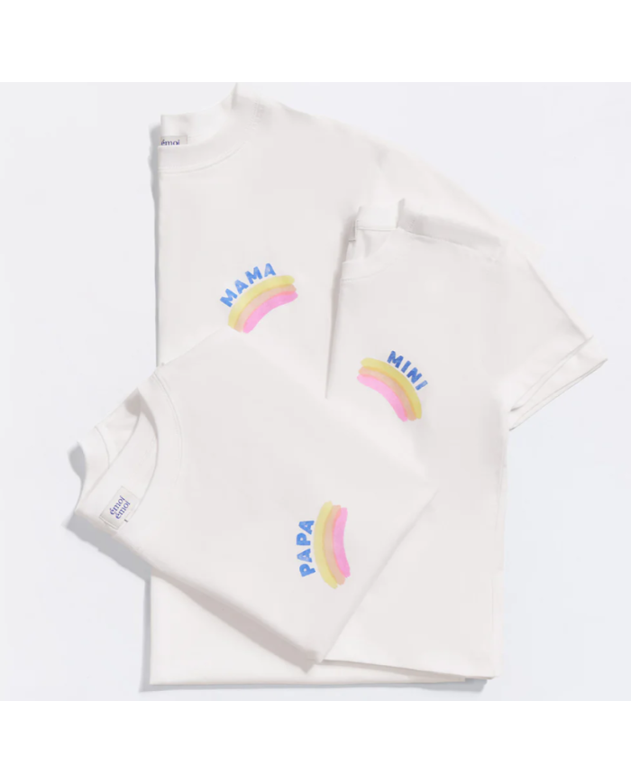 EMOI EMOI - T-shirt - Mama Rainbow