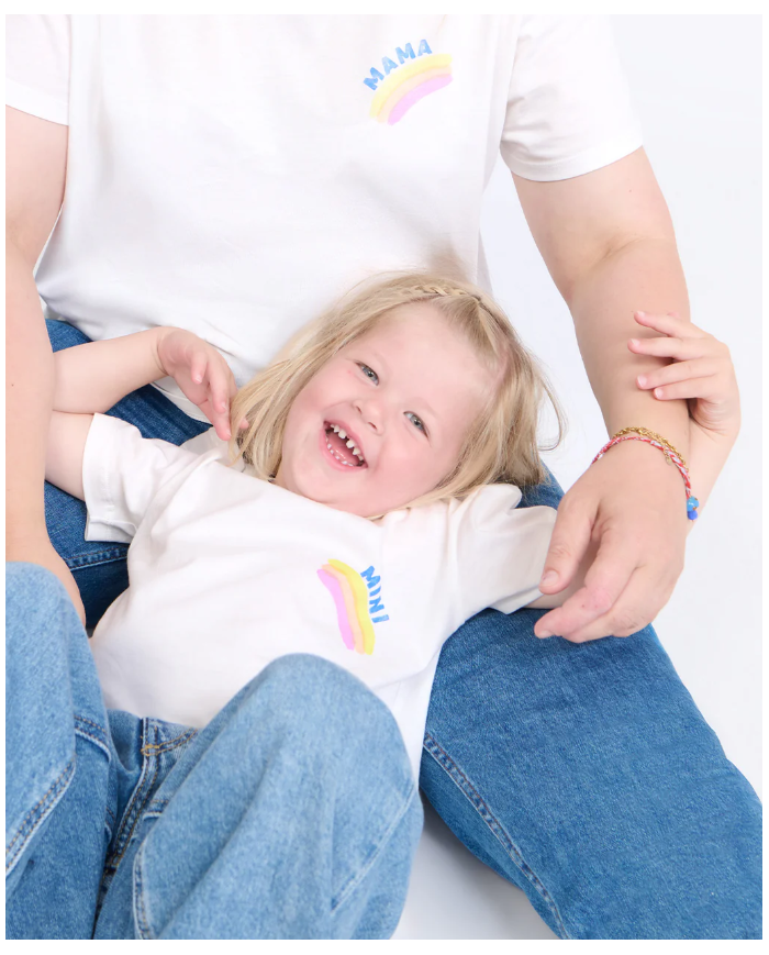 EMOI EMOI - T-shirt - Mama Rainbow
