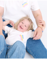 EMOI EMOI - T-shirt - Mama Rainbow