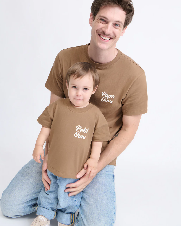 EMOI EMOI - T-shirt - Papa Ours