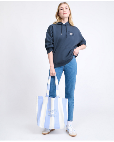 EMOI EMOI - Sac cabas rayé - Dream Mama ou Mamie Chérie