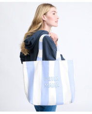 EMOI EMOI - Sac cabas rayé - Dream Mama ou Mamie Chérie
