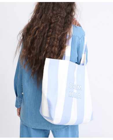 EMOI EMOI - Sac cabas rayé - Dream Mama ou Mamie Chérie