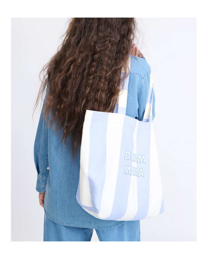 EMOI EMOI - Sac cabas rayé - Dream Mama ou Mamie Chérie