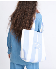 EMOI EMOI - Sac cabas rayé - Dream Mama ou Mamie Chérie