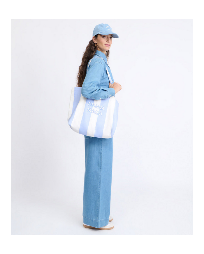 EMOI EMOI - Sac cabas rayé - Dream Mama ou Mamie Chérie