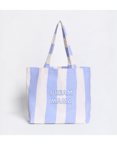 EMOI EMOI - Sac cabas rayé - Dream Mama ou Mamie Chérie