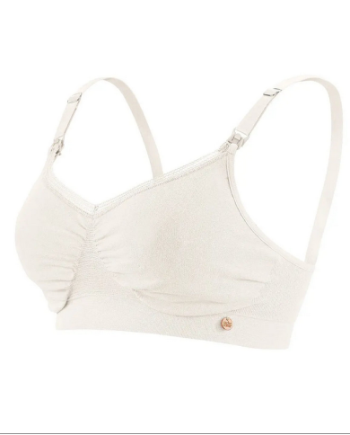CACHE COEUR - ORGANIC - Brassière grossesse et allaitement - Naturel