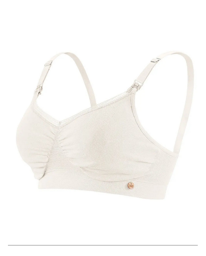CACHE COEUR - ORGANIC - Brassière grossesse et allaitement - Naturel
