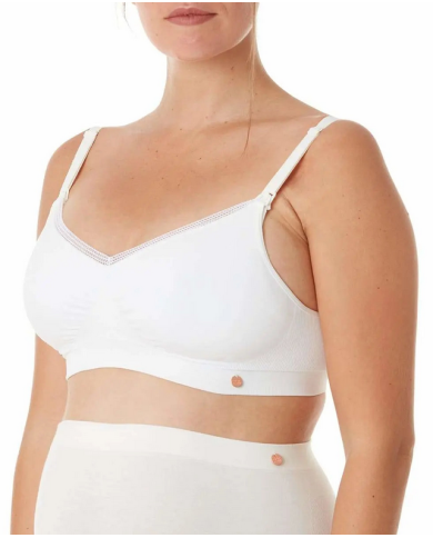 CACHE COEUR - ORGANIC - Brassière grossesse et allaitement - Naturel