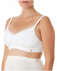 CACHE COEUR - ORGANIC - Brassière grossesse et allaitement - Naturel