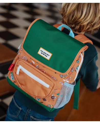 HELLO HOSSY - Sac à dos enfant format A4 à motifs