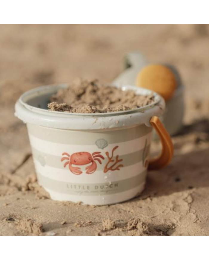 LITTLE DUTCH - Set de plage - Rose, bleu, vert