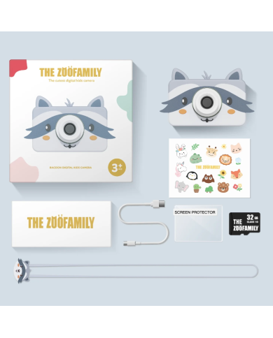THE ZOOFAMILY - Appareil photo numérique enfant – Photo & vidéo - Zoo Friends