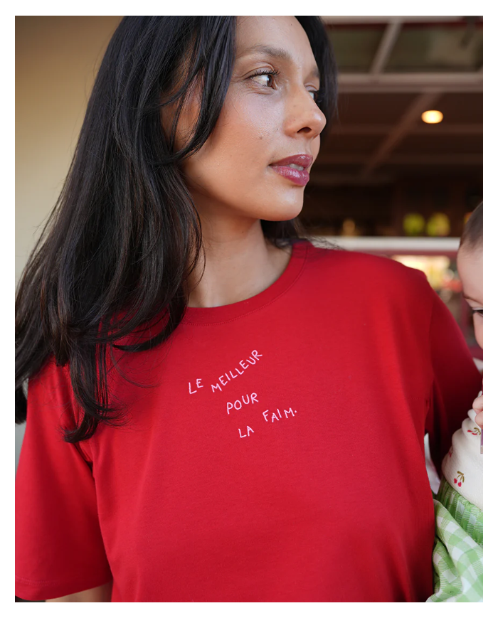 TAJINEBANANE - T-shirt d'allaitement - Le meilleur pour la faim
