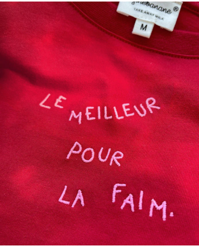 TAJINEBANANE - T-shirt d'allaitement - Le meilleur pour la faim