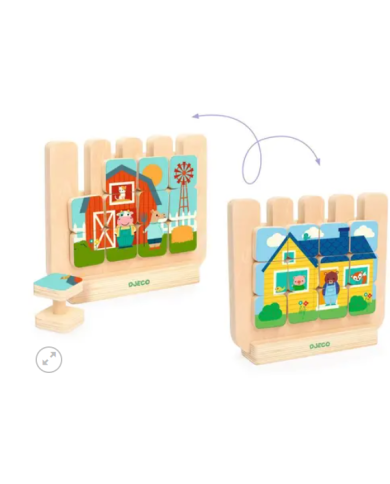 DJECO - Casamix - Puzzle vertical