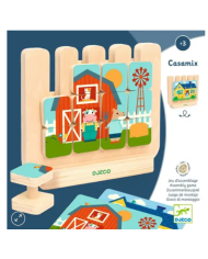 DJECO - Casamix - Puzzle vertical