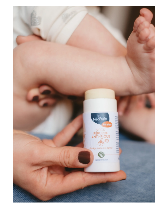 NEOBULLE - Stick répulsif anti-pique anti-moustique bébé dès 2 mois