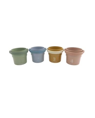 LITTLE DUTCH - Gobelets de bain - Safari Friends