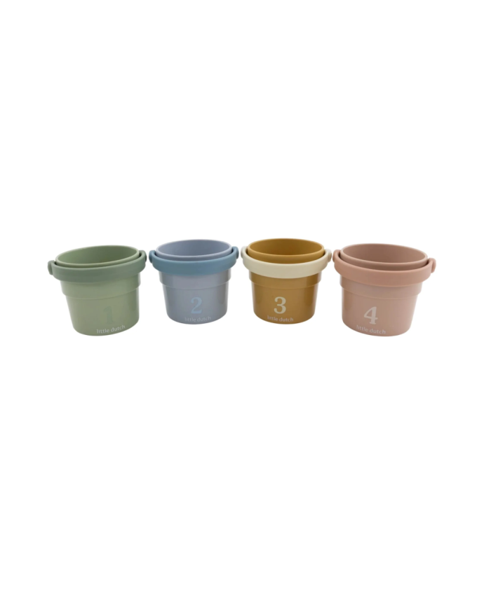 LITTLE DUTCH - Gobelets de bain - Safari Friends