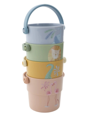 LITTLE DUTCH - Gobelets de bain - Safari Friends