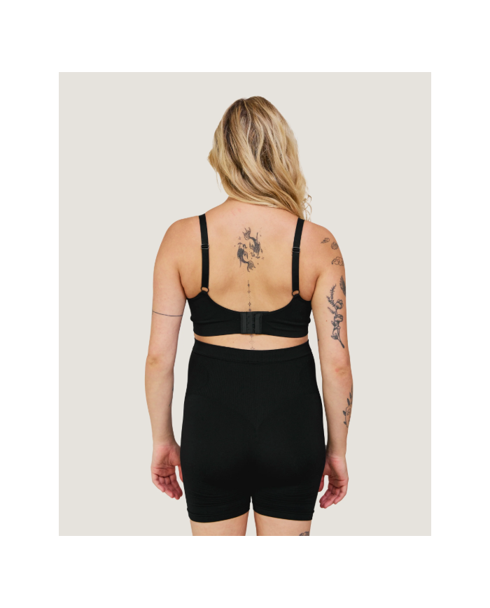 CARRIWELL - Short de grossesse sans coutures - Noir