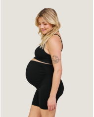 CARRIWELL - Short de grossesse sans coutures - Noir